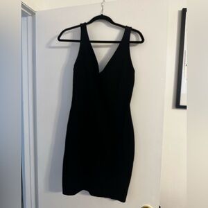 L'AGENCE Black Mini Dress